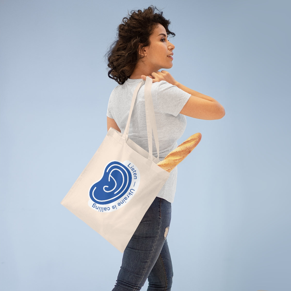 Listen To Ukraine's Call - Tote Bag