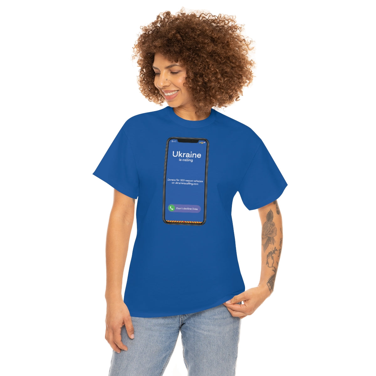 Ukraine Is Calling Screenshot - Unisex Tshirt