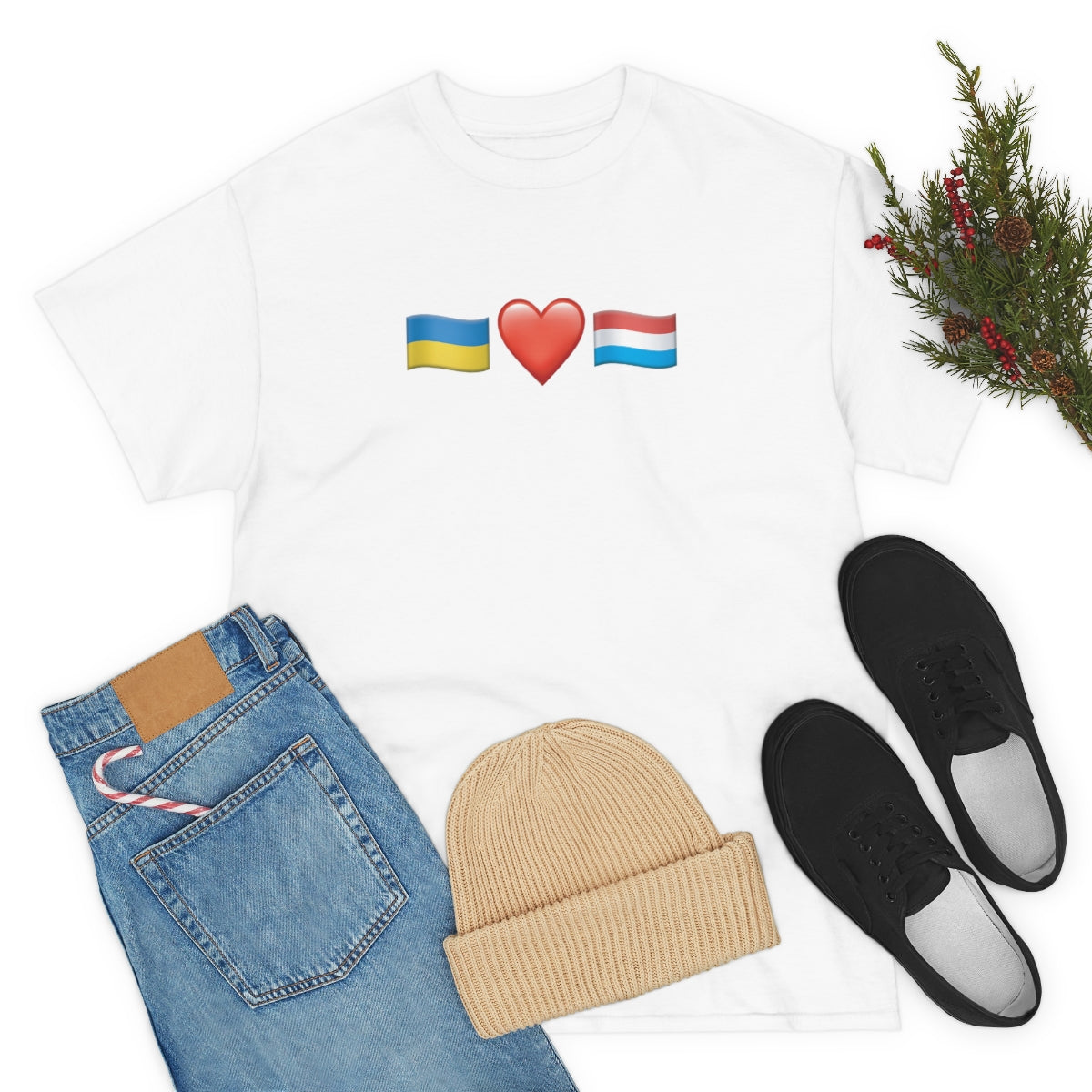 Luxembourg's Support - Unisex Tshirt