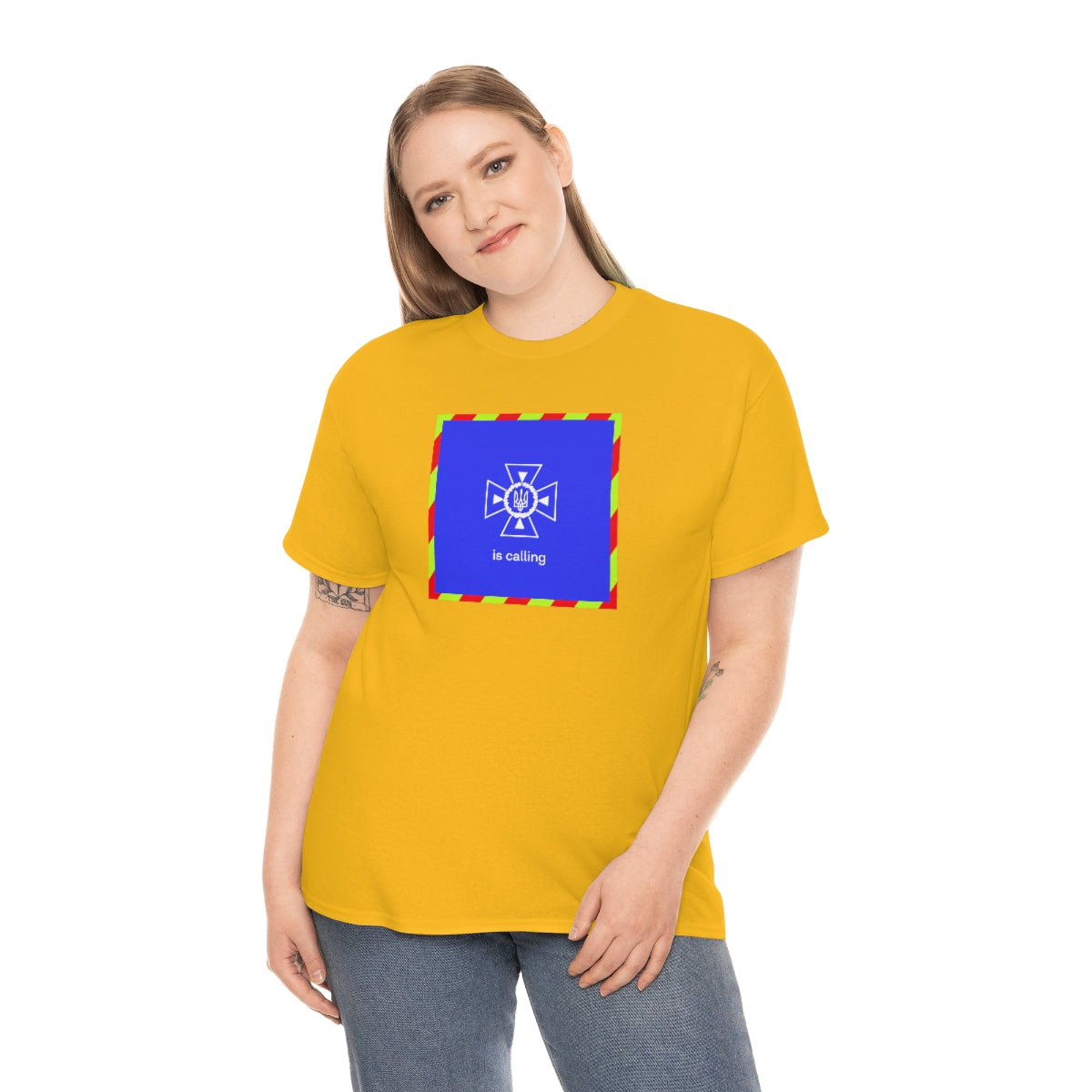 Ukraine's Calling, Square - Doublesided Unisex Tshirt