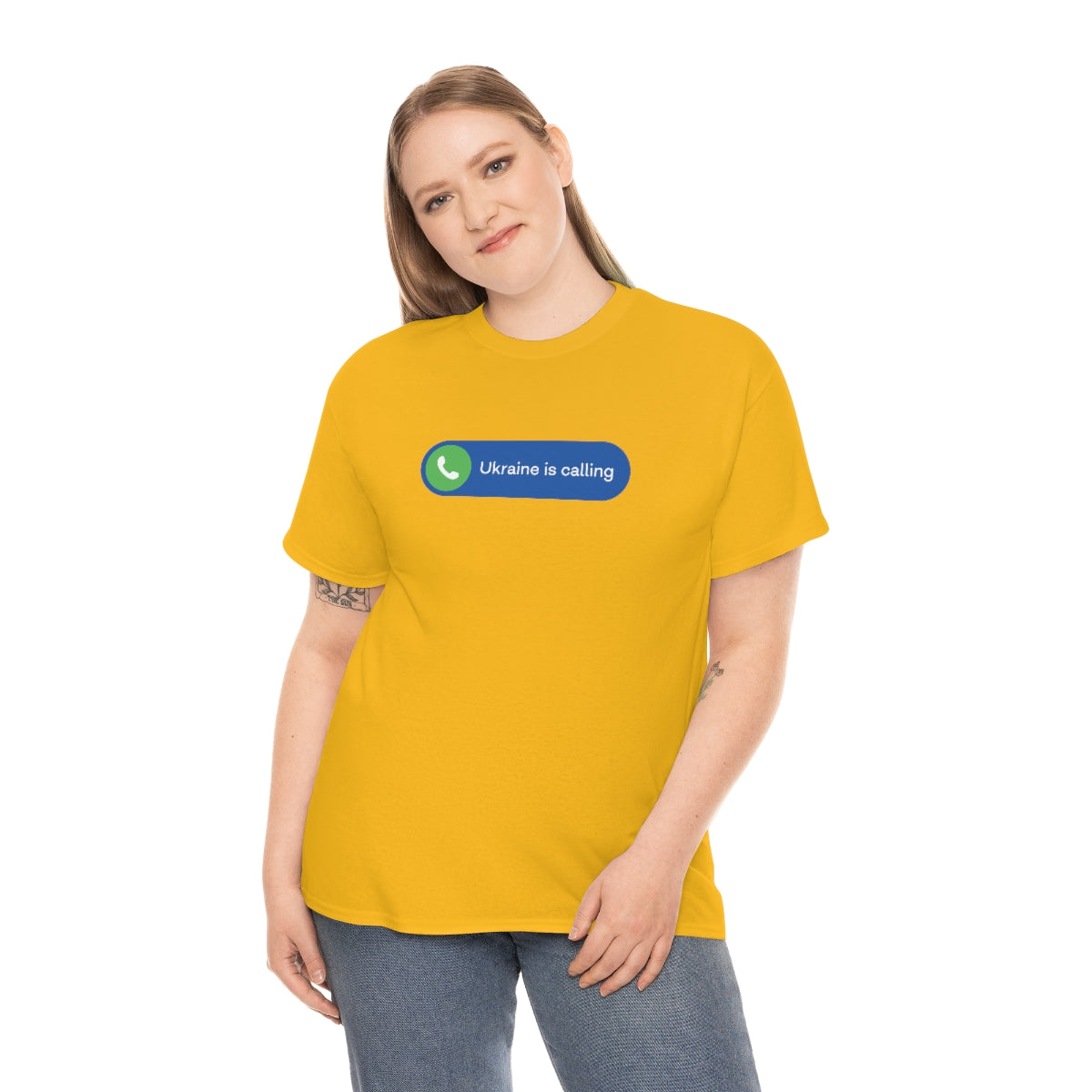 Die Ukraine ruft - Unisex-T-Shirt