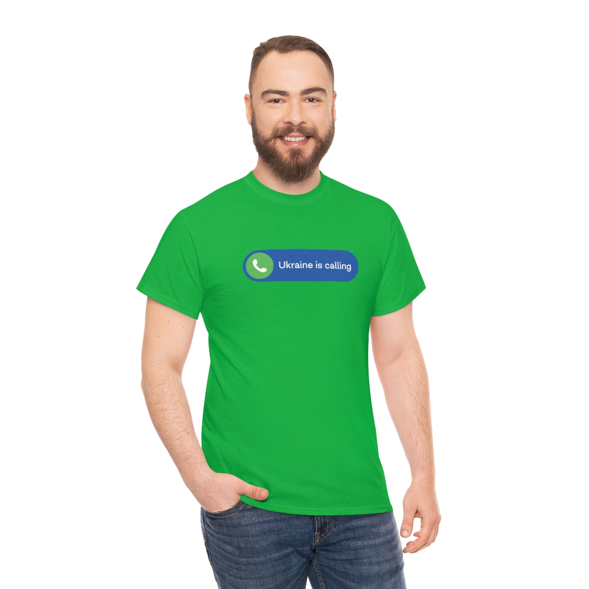 Die Ukraine ruft - Unisex-T-Shirt