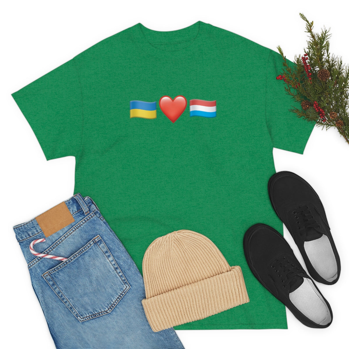Luxembourg's Support - Unisex Tshirt
