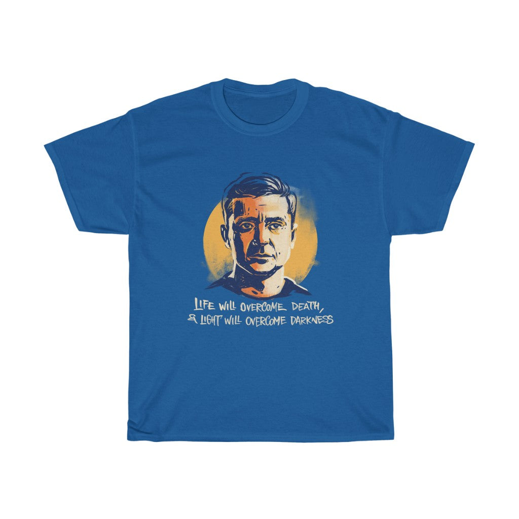 Life will overcome death by Arthur Avakyan Unisex Cotton T-Shirt