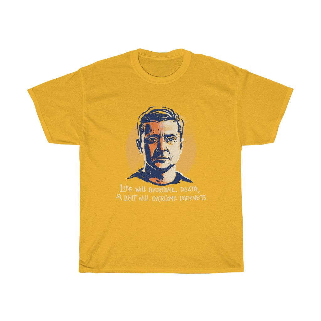 Life will overcome death by Arthur Avakyan Unisex Cotton T-Shirt