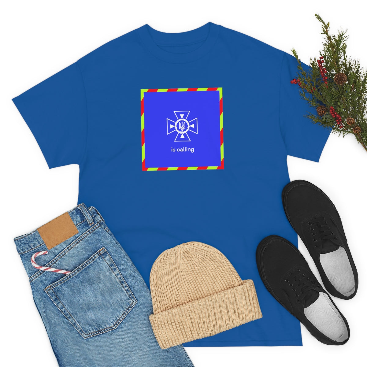 Ukraine's Calling, Square - Doublesided Unisex Tshirt