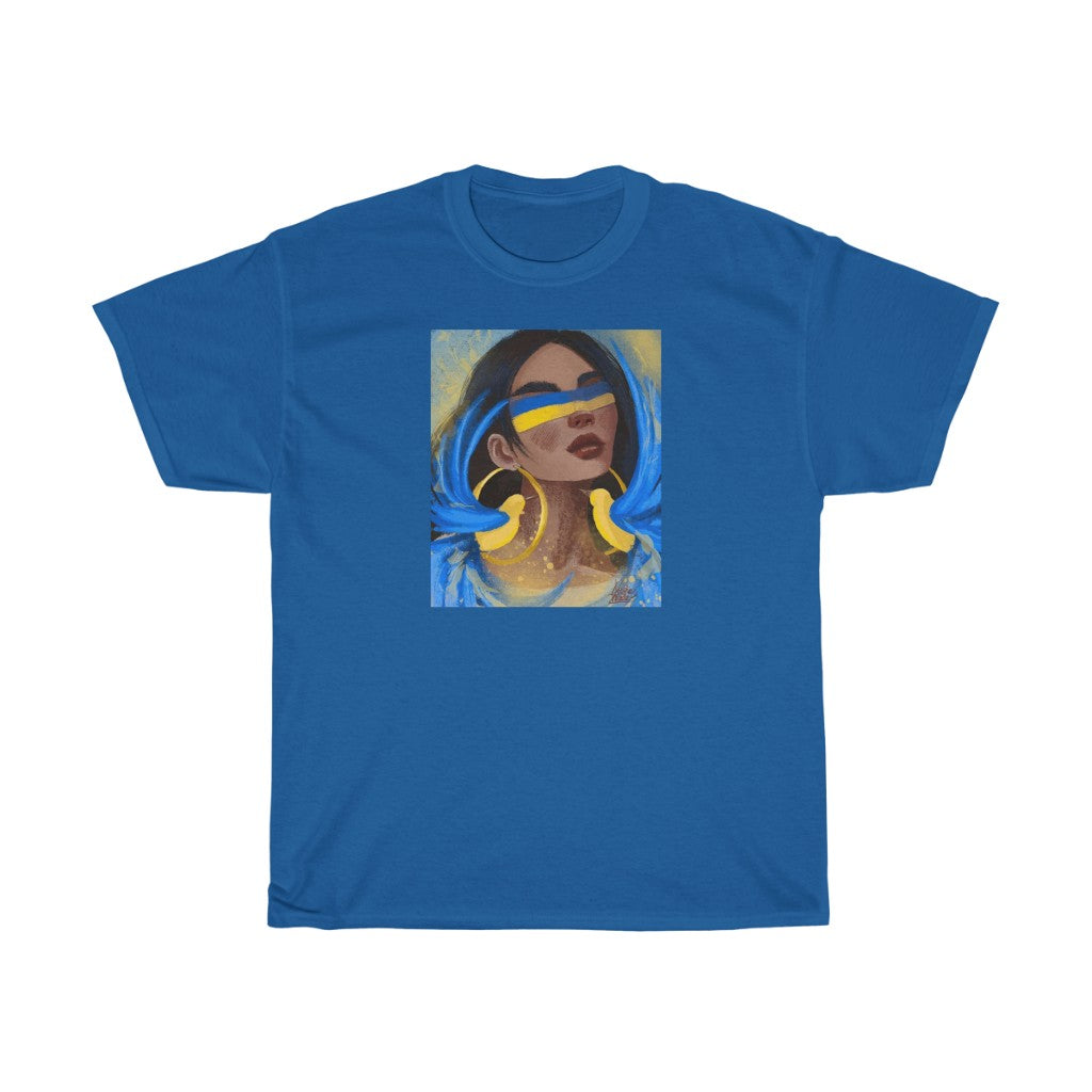 UKRAINE by Daria Pavliuk Unisex Cotton T-Shirt