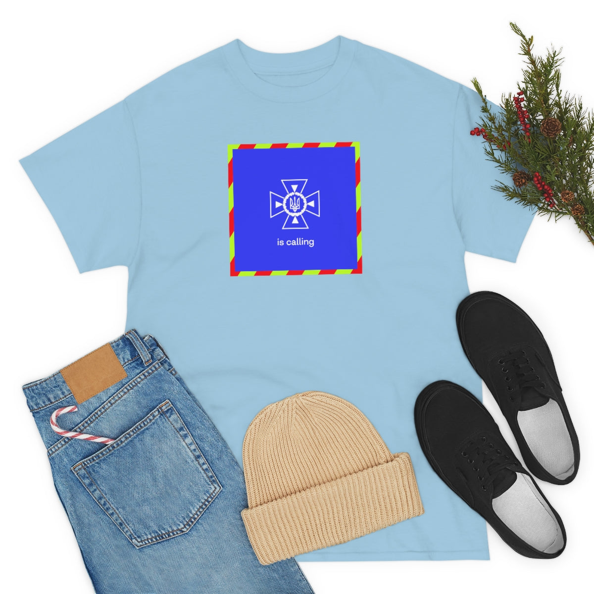 Ukraine's Calling, Square - Doublesided Unisex Tshirt
