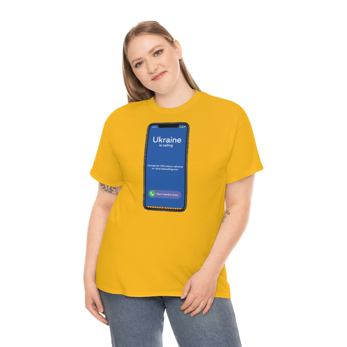 Ukraine Is Calling Screenshot - Unisex Tshirt
