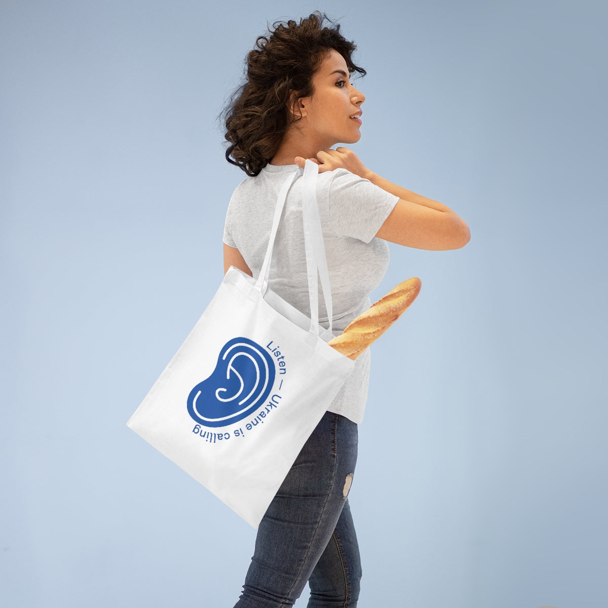 Listen To Ukraine's Call - Tote Bag