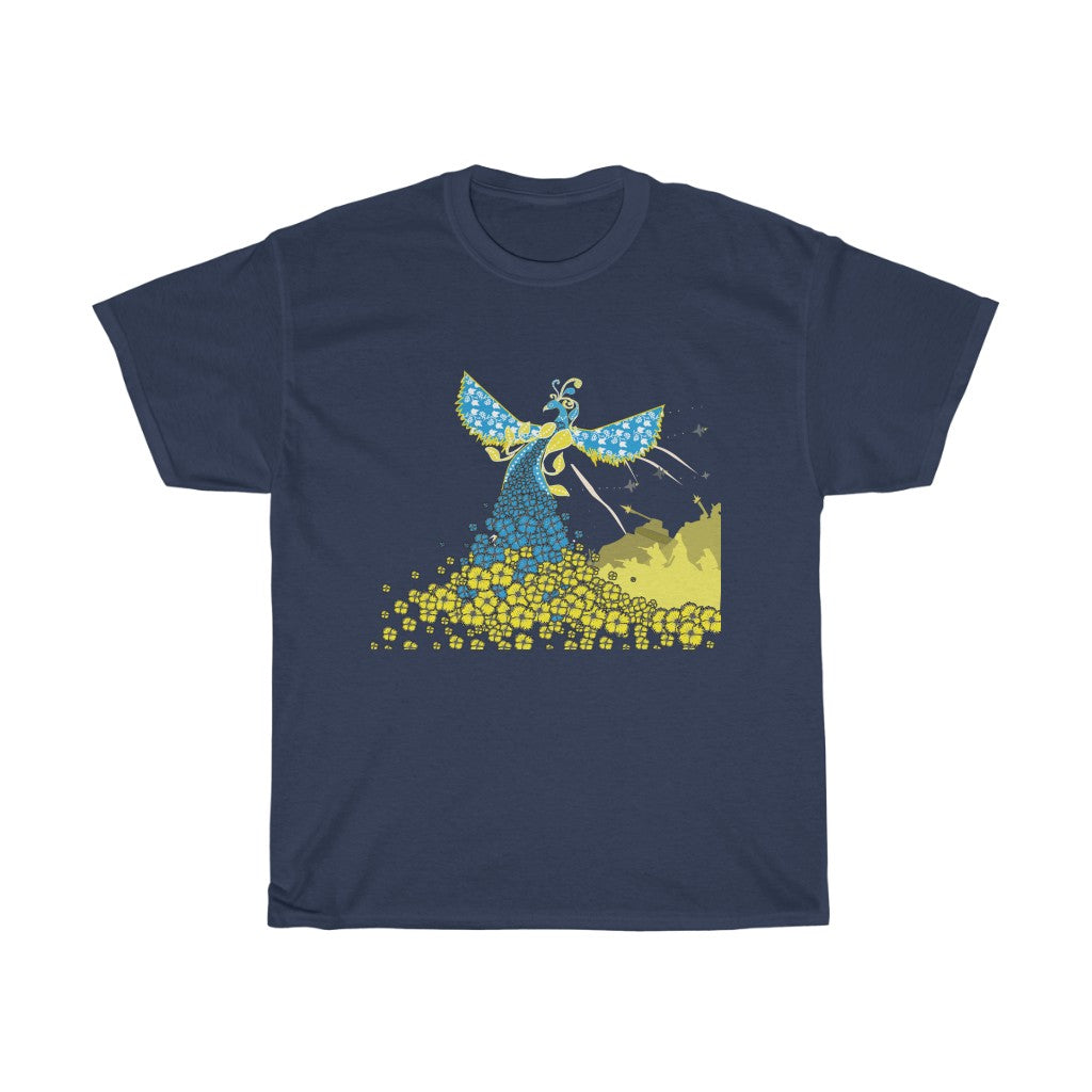 UA Peace by Anastasiia Dodul Unisex Cotton T-Shirt