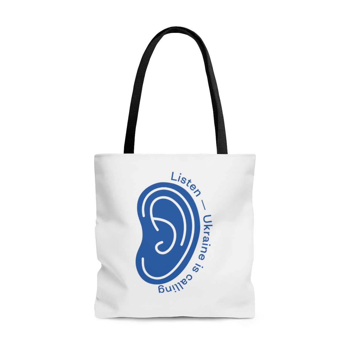 Listen To Ukraine's Call - Tote Bag