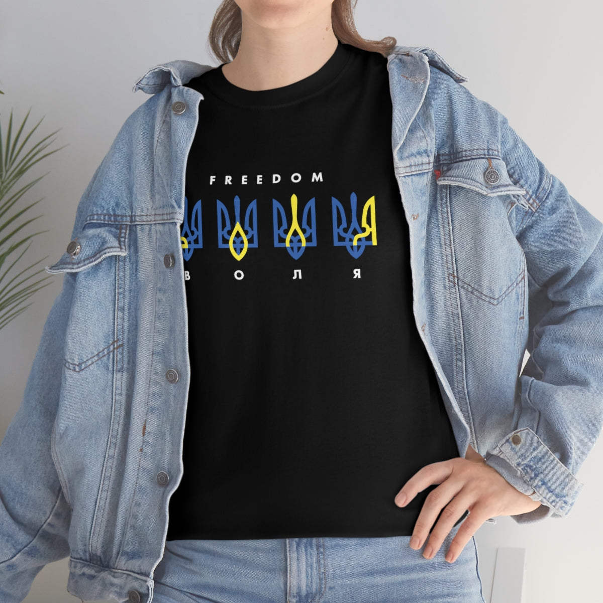 Freedom by Mykola Matviichuk Unisex Cotton T-Shirt