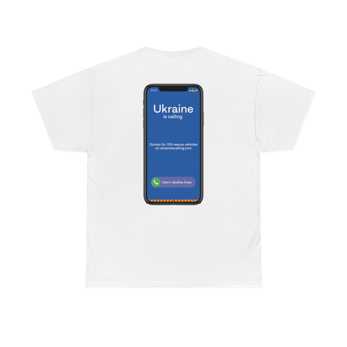 Luxemburgs Unterstützung - doppelseitiges Unisex-T-Shirt
