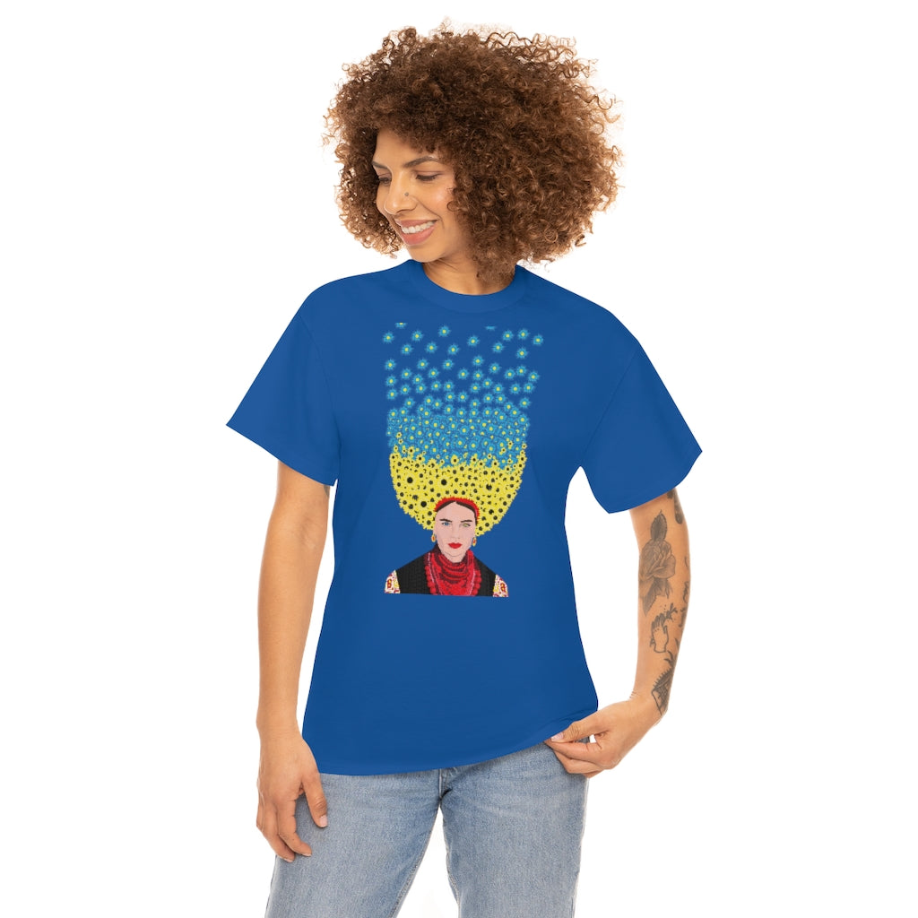 Art Ukraine by Anastasiia Dodul Unisex Cotton T-Shirt