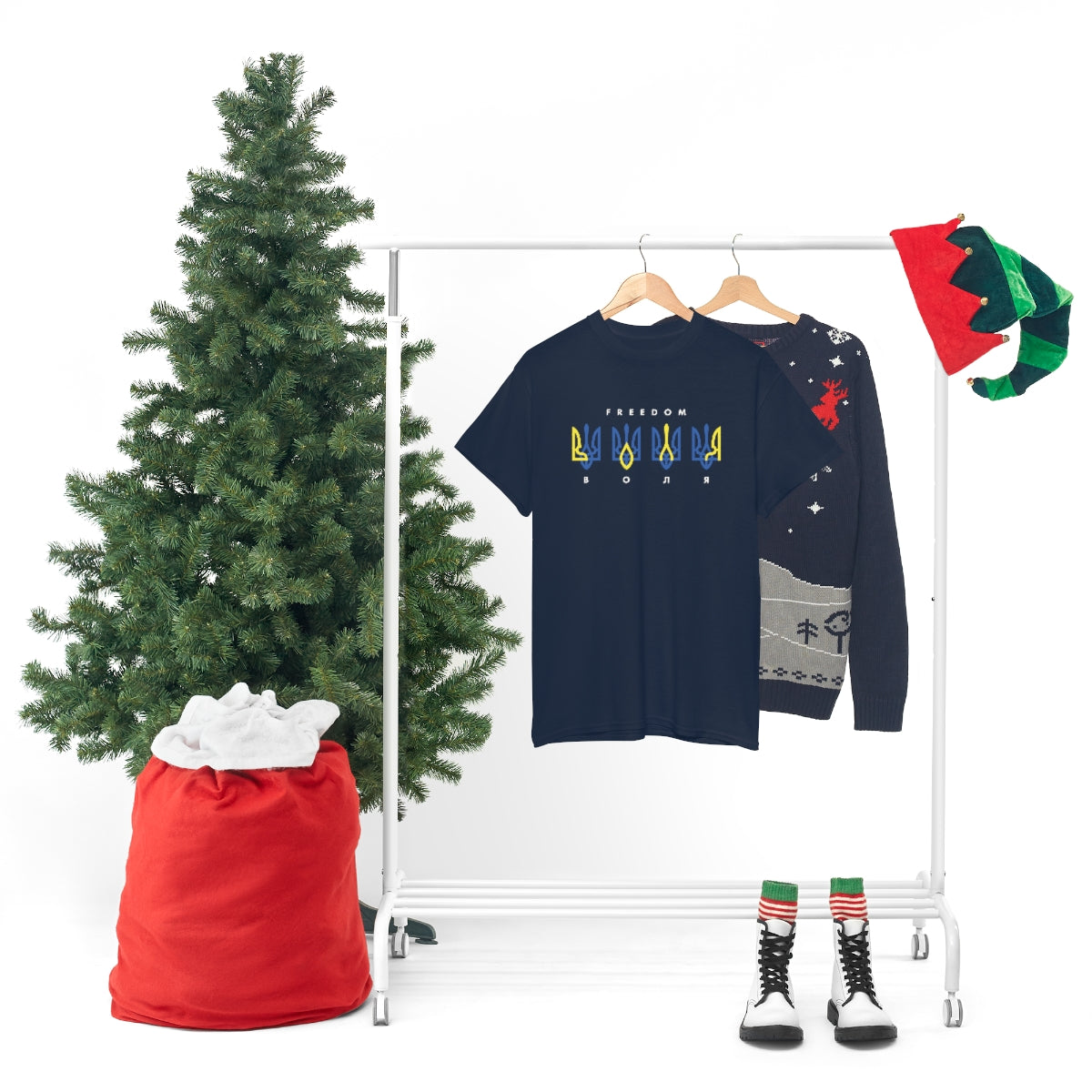 Freedom by Mykola Matviichuk Unisex Cotton T-Shirt