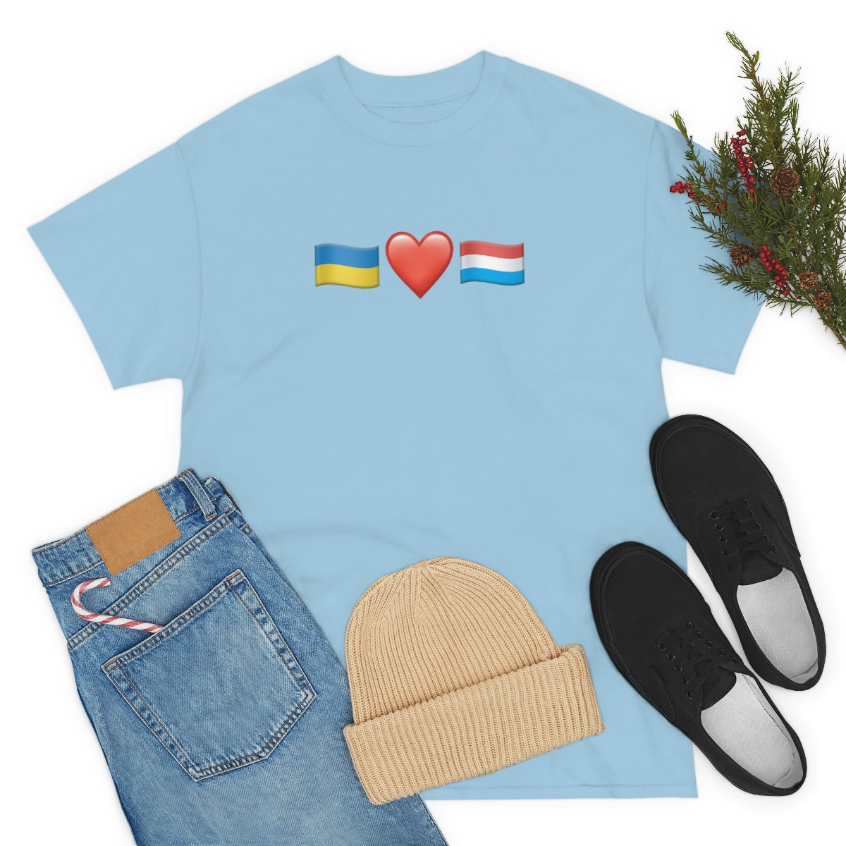Luxembourg's Support - Unisex Tshirt