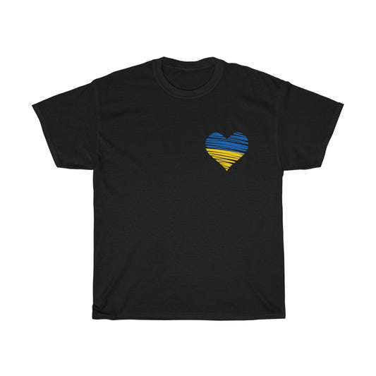God Bless Ukraine Unisex Cotton T-Shirt