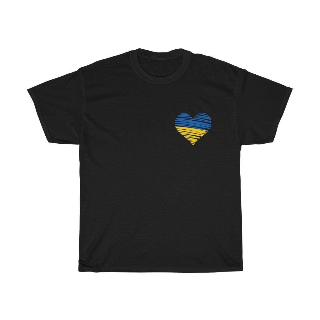 God Bless Ukraine Unisex Cotton T-Shirt
