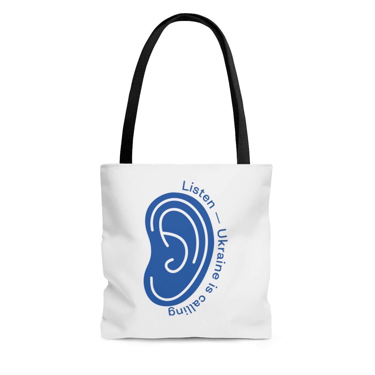 Listen To Ukraine's Call - Tote Bag