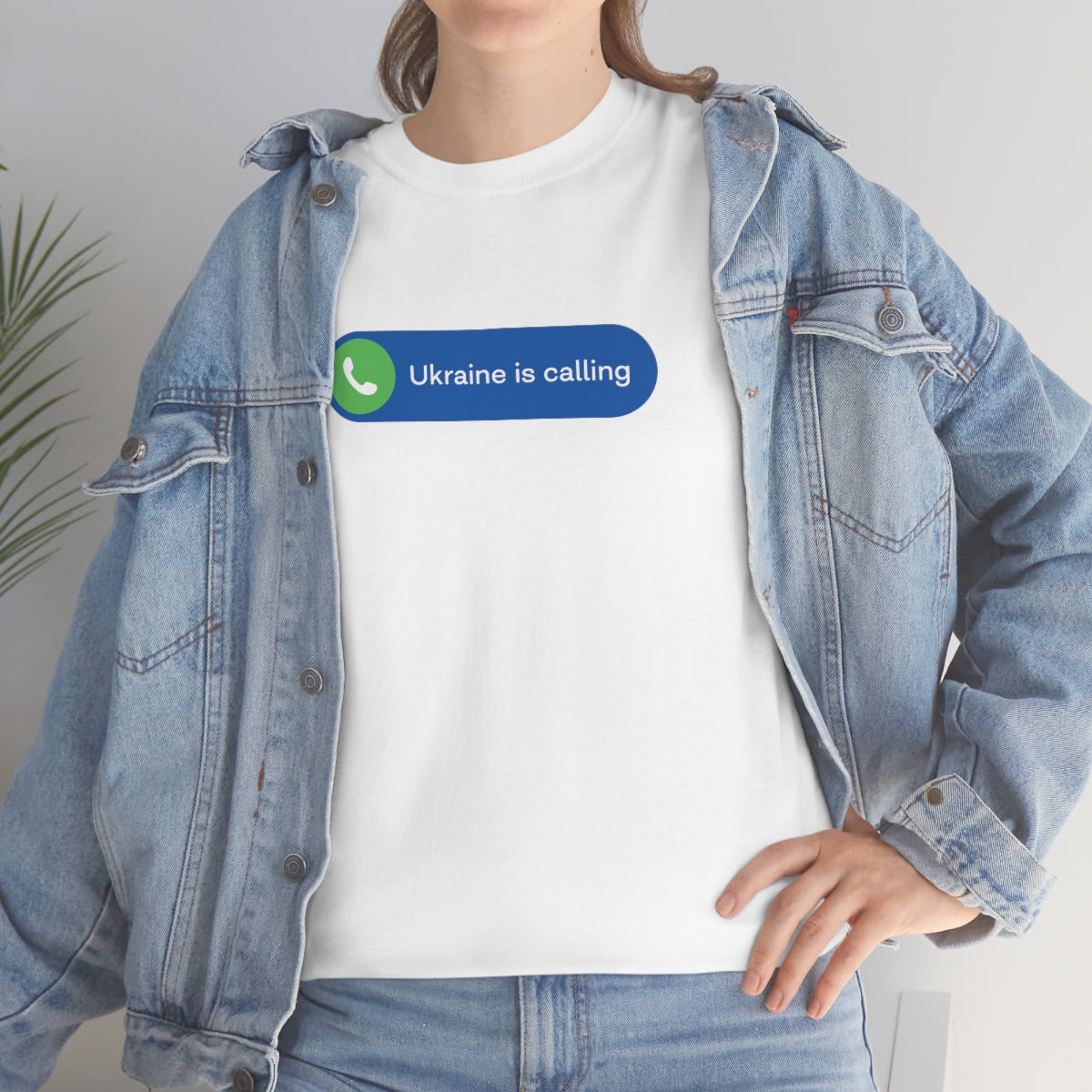 Die Ukraine ruft - Unisex-T-Shirt