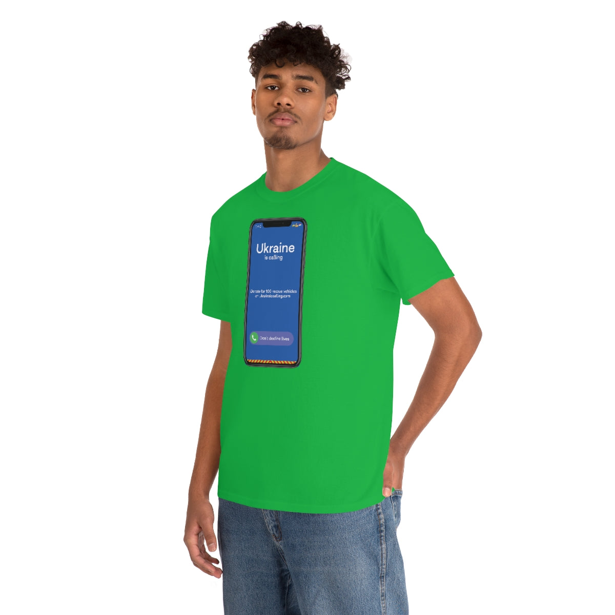 Ukraine Is Calling Screenshot - Unisex Tshirt