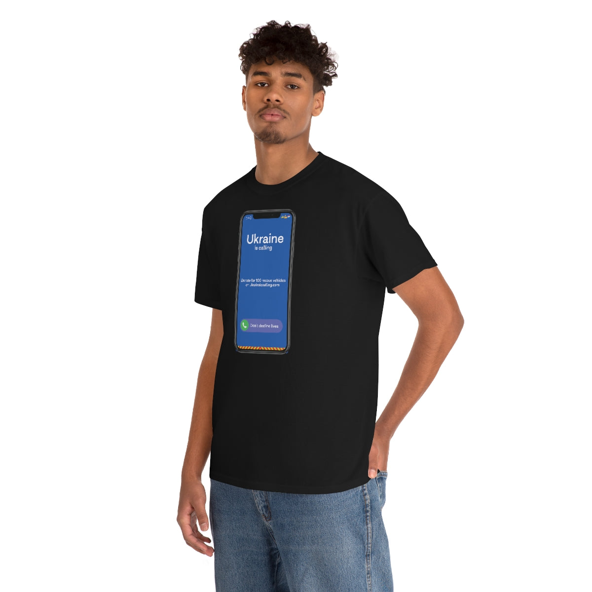 Ukraine Is Calling Screenshot - Unisex Tshirt