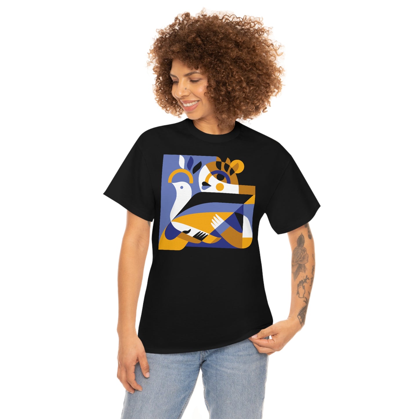 Peace Please Ukraine by Pola Lisowicz Unisex Cotton T-Shirt