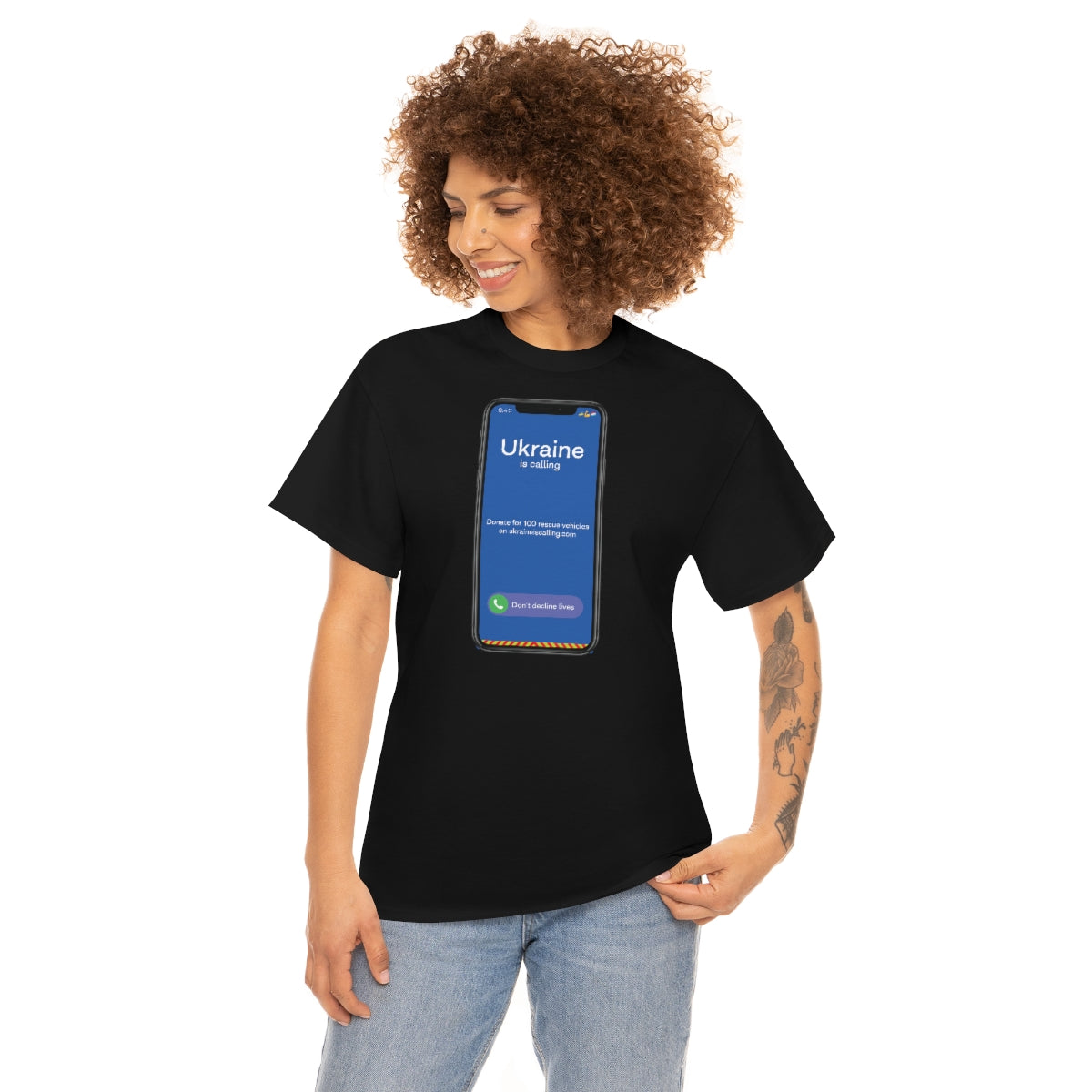 Ukraine Is Calling Screenshot - Unisex Tshirt