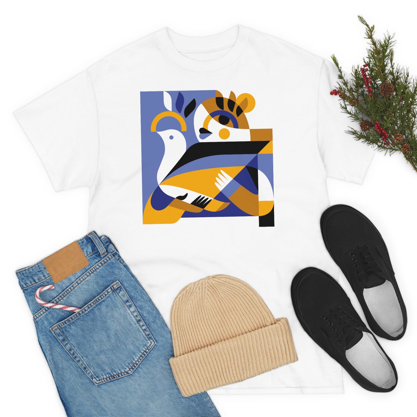 Peace Please Ukraine by Pola Lisowicz Unisex Cotton T-Shirt