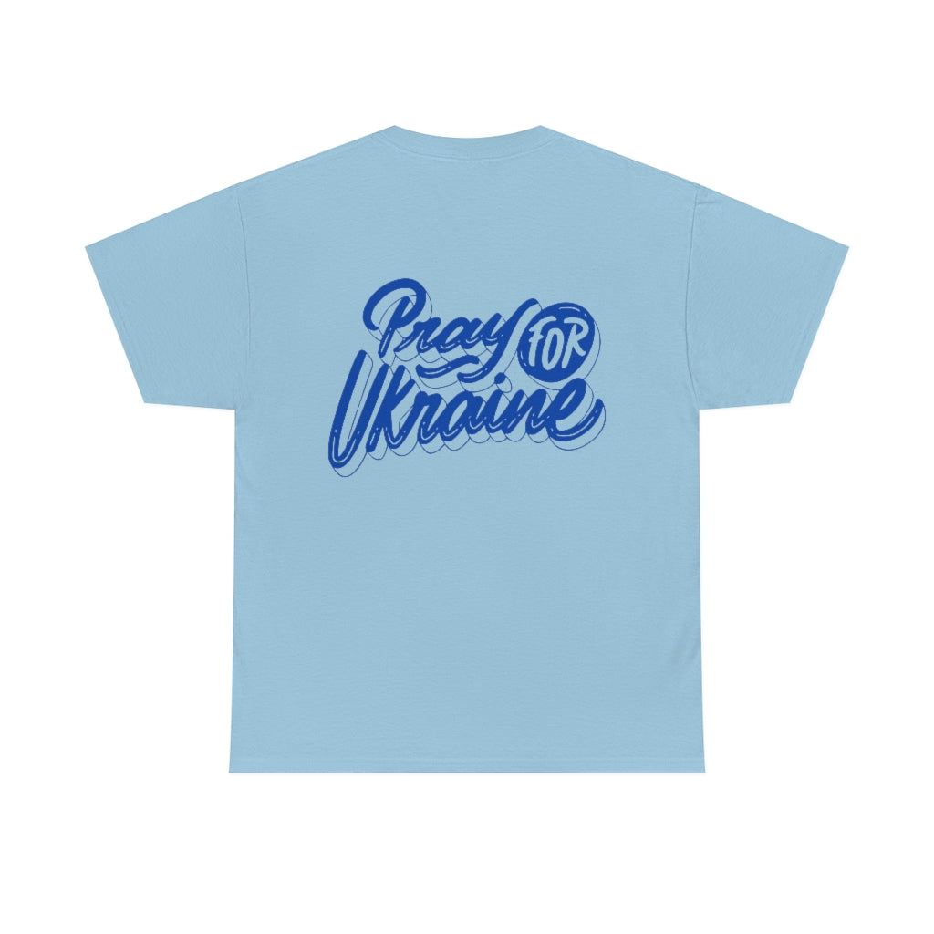 Pray For Ukraine Unisex Cotton T-Shirt