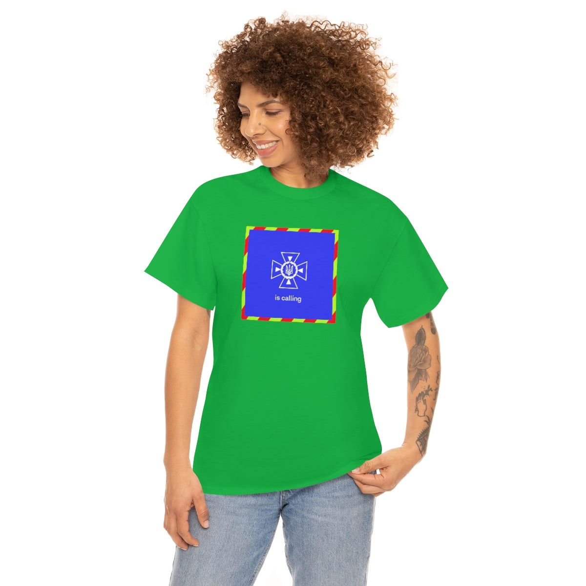 Ukraine's Calling, Square - Doublesided Unisex Tshirt