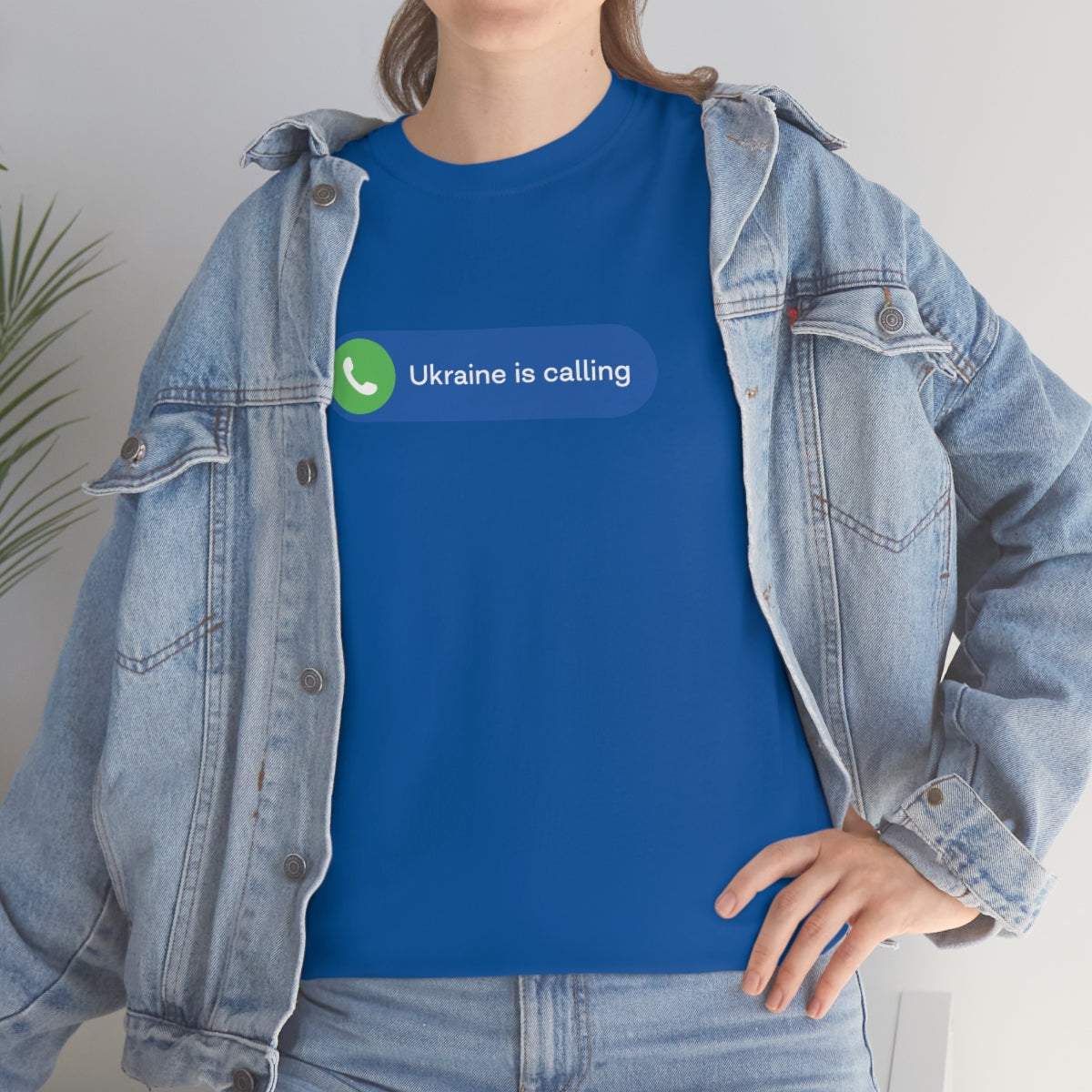 Die Ukraine ruft - Unisex-T-Shirt
