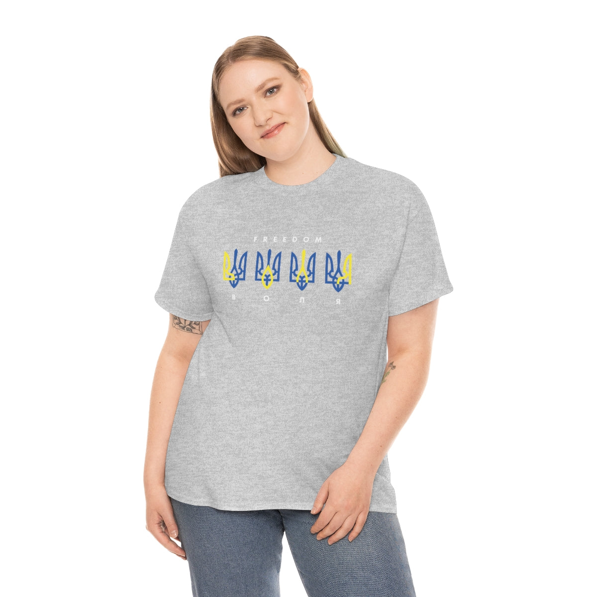 Freedom by Mykola Matviichuk Unisex Cotton T-Shirt