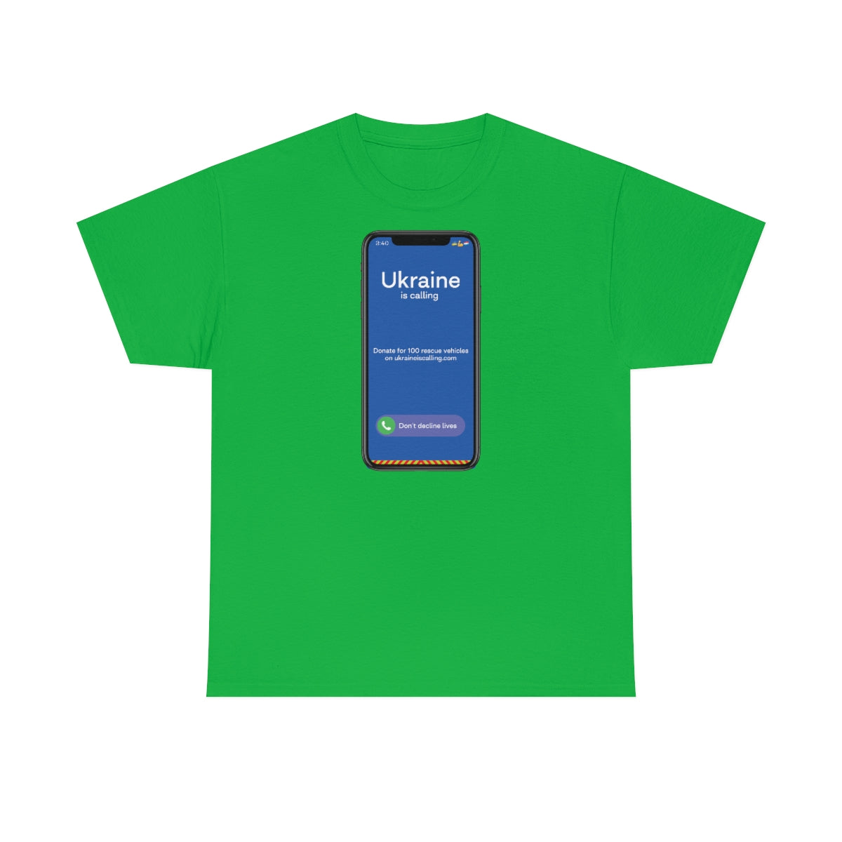 Ukraine Is Calling Screenshot - Unisex Tshirt