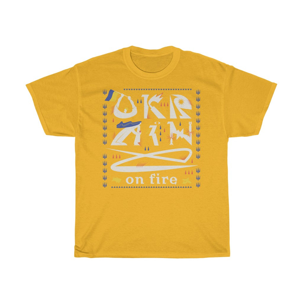 Ukraine by Ivan Shkoropad Unisex Cotton T-Shirt