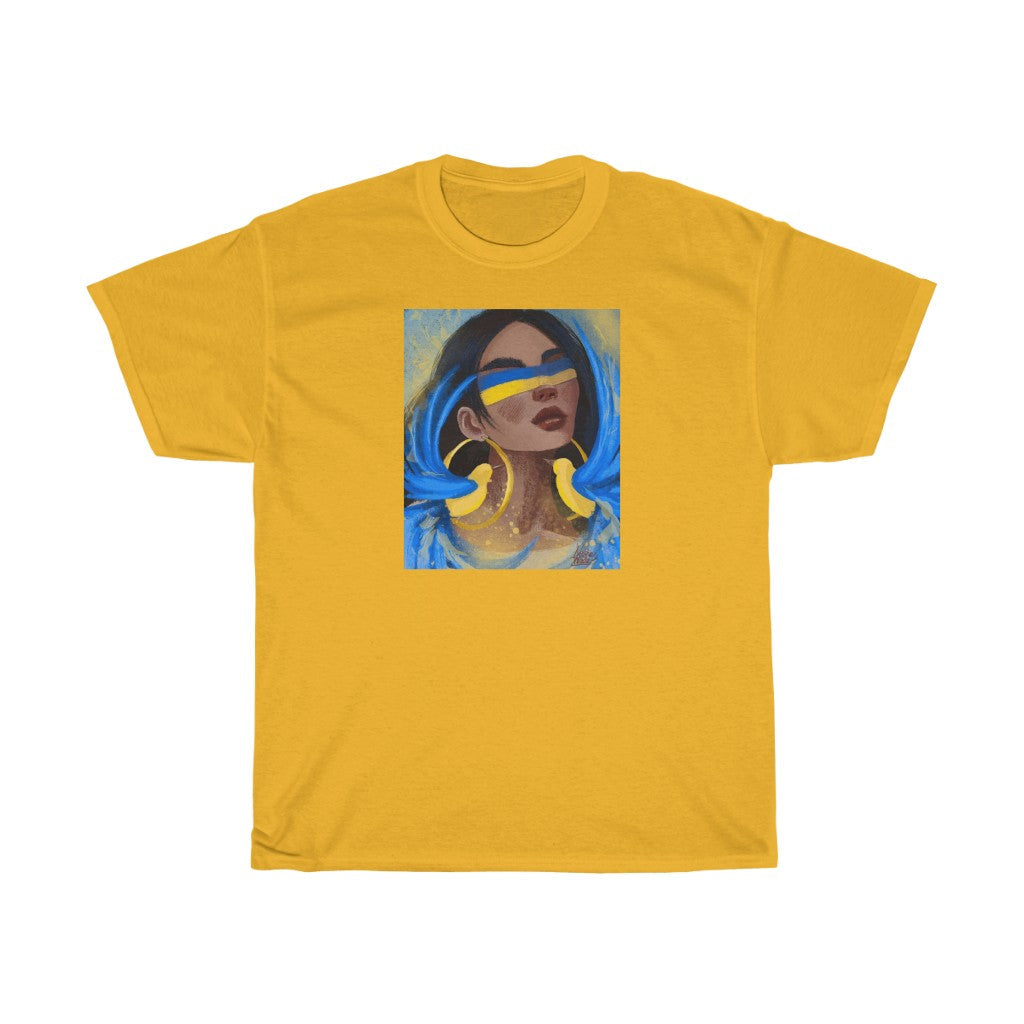 UKRAINE by Daria Pavliuk Unisex Cotton T-Shirt