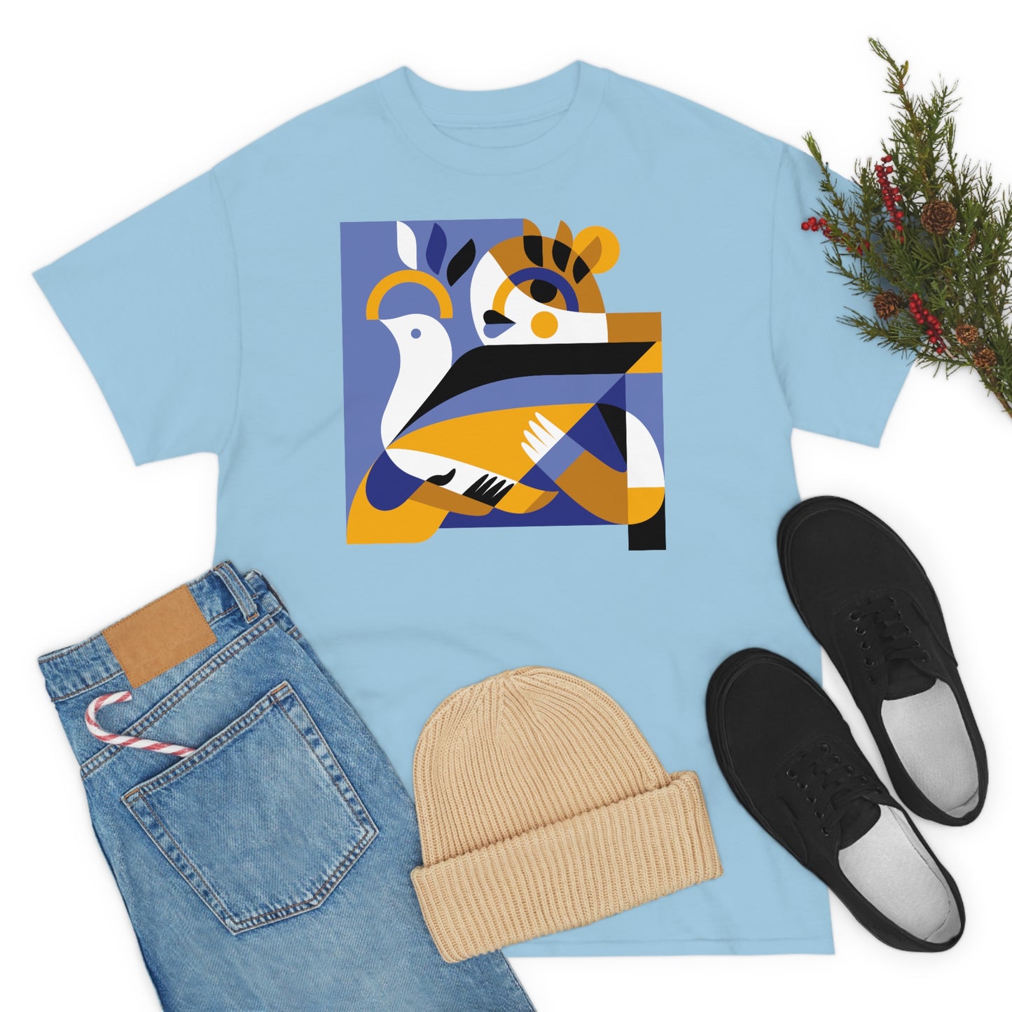 Peace Please Ukraine by Pola Lisowicz Unisex Cotton T-Shirt