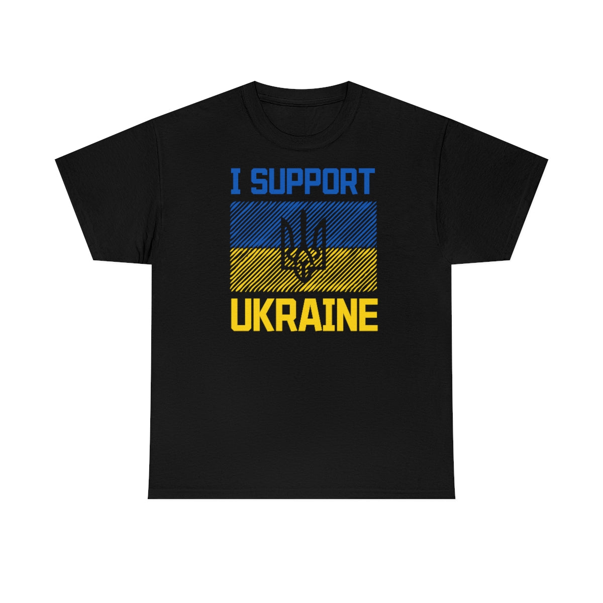 I Am With Ukraine Unisex Cotton T-Shirt