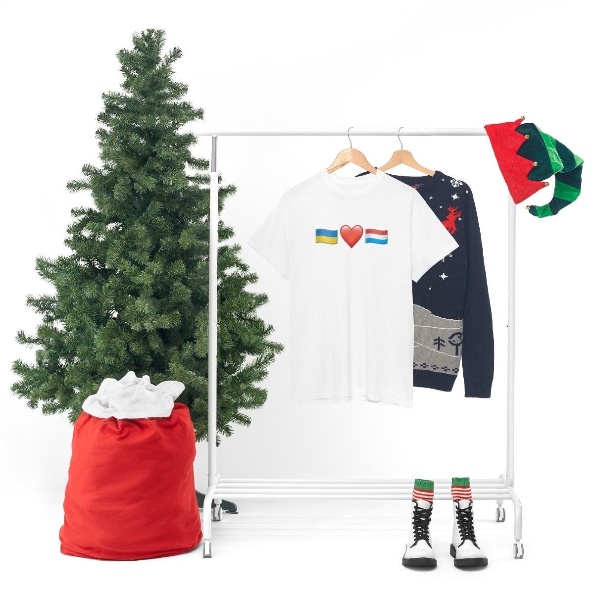 Luxembourg's Support - Unisex Tshirt