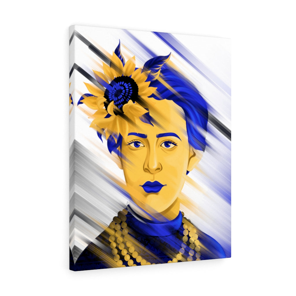 Proud Ukraine Satin Canvas