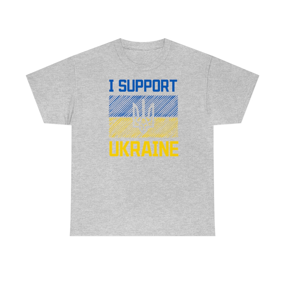 I Am With Ukraine Unisex Cotton T-Shirt