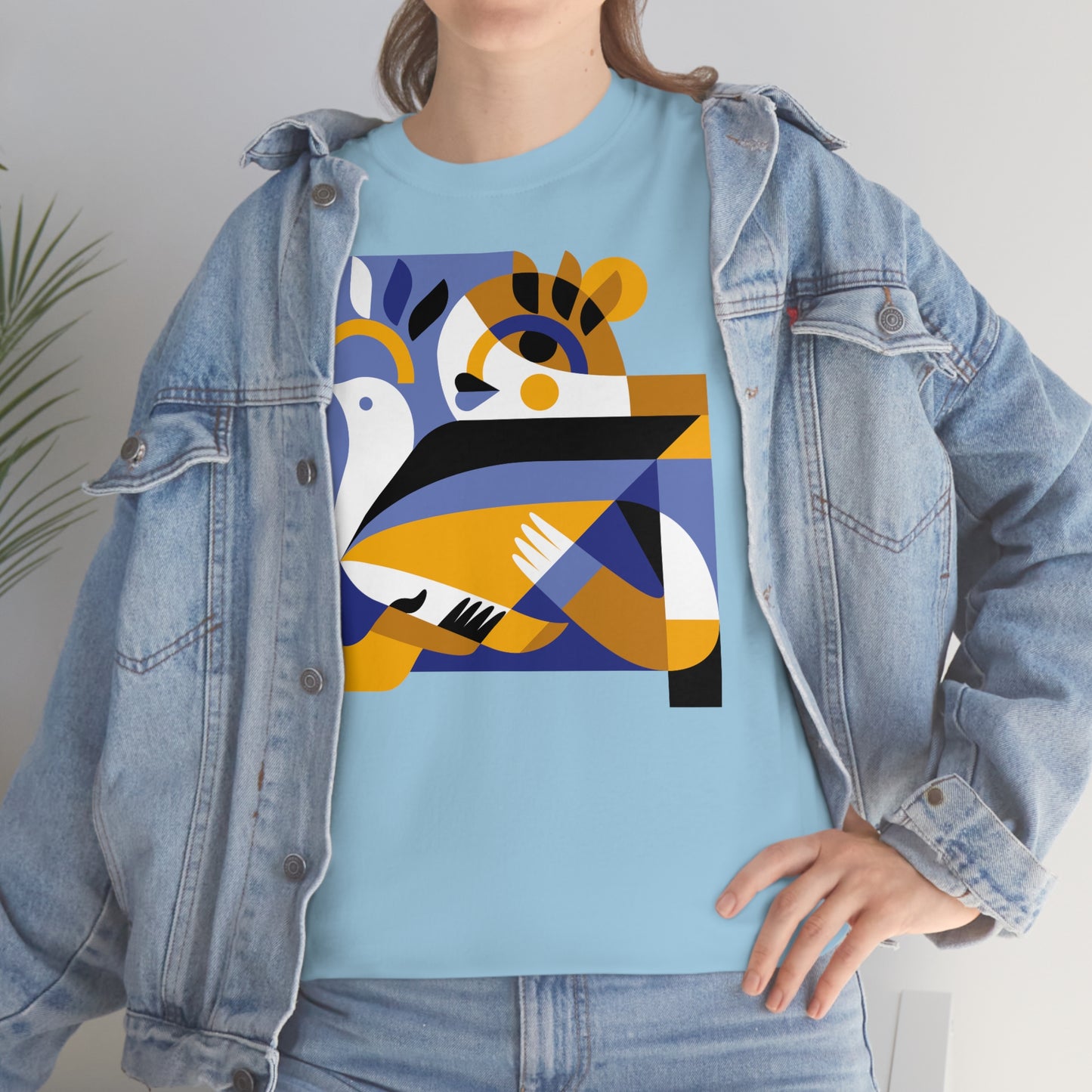 Peace Please Ukraine by Pola Lisowicz Unisex Cotton T-Shirt