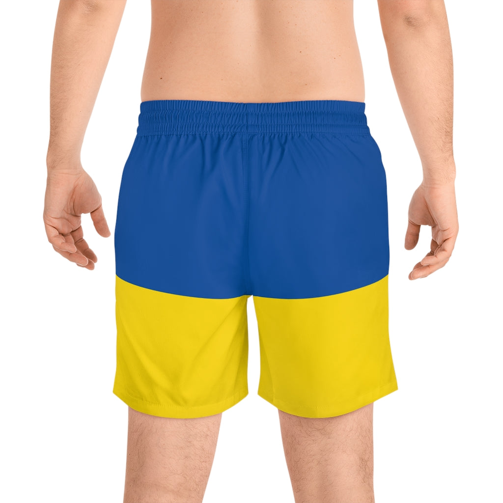 Flag Men's Mid-Length Swim Shorts