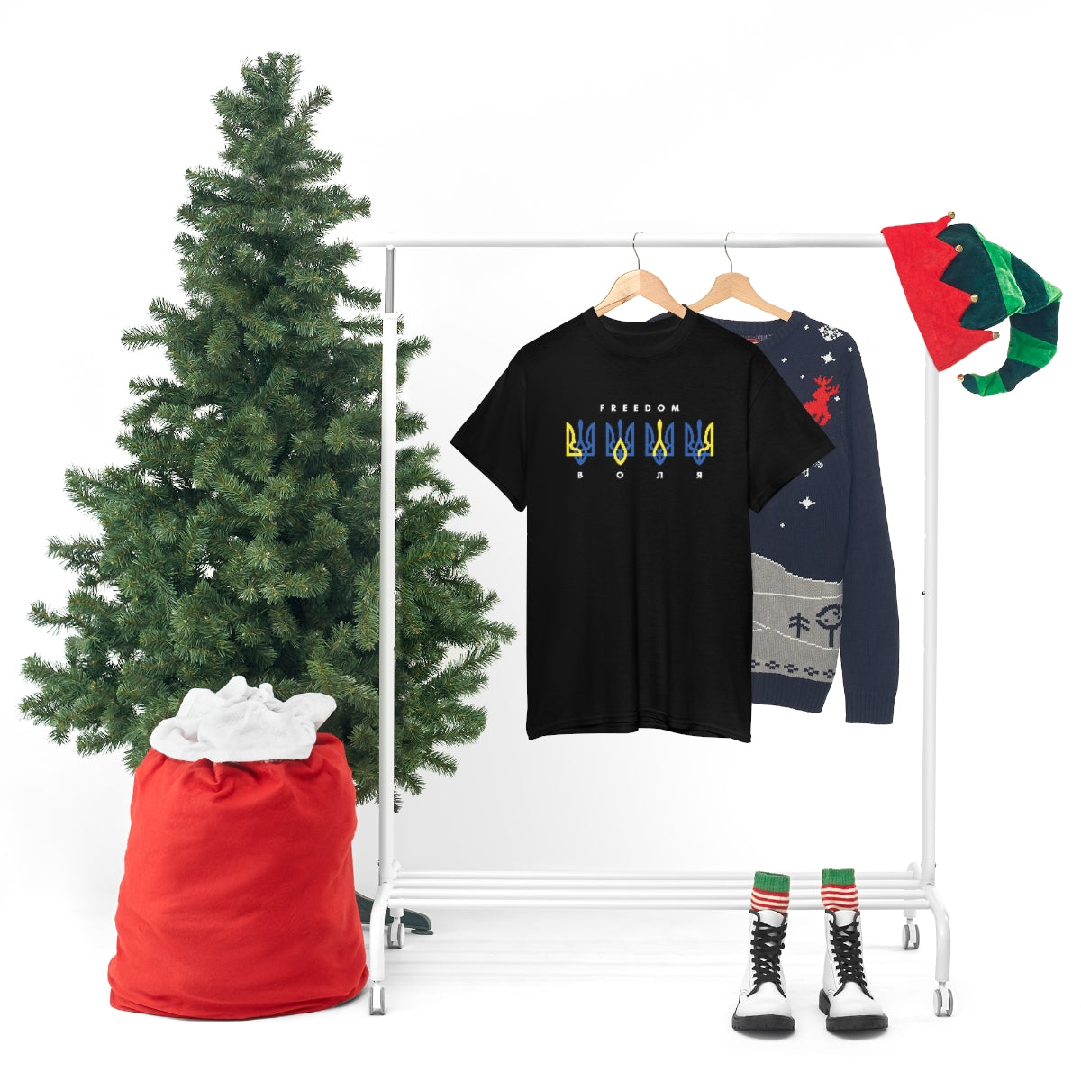 Freedom by Mykola Matviichuk Unisex Cotton T-Shirt