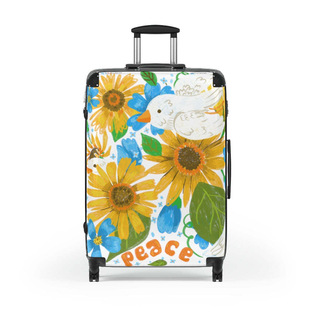 Peace For Ukraine by Jolly Dragons Suitcase