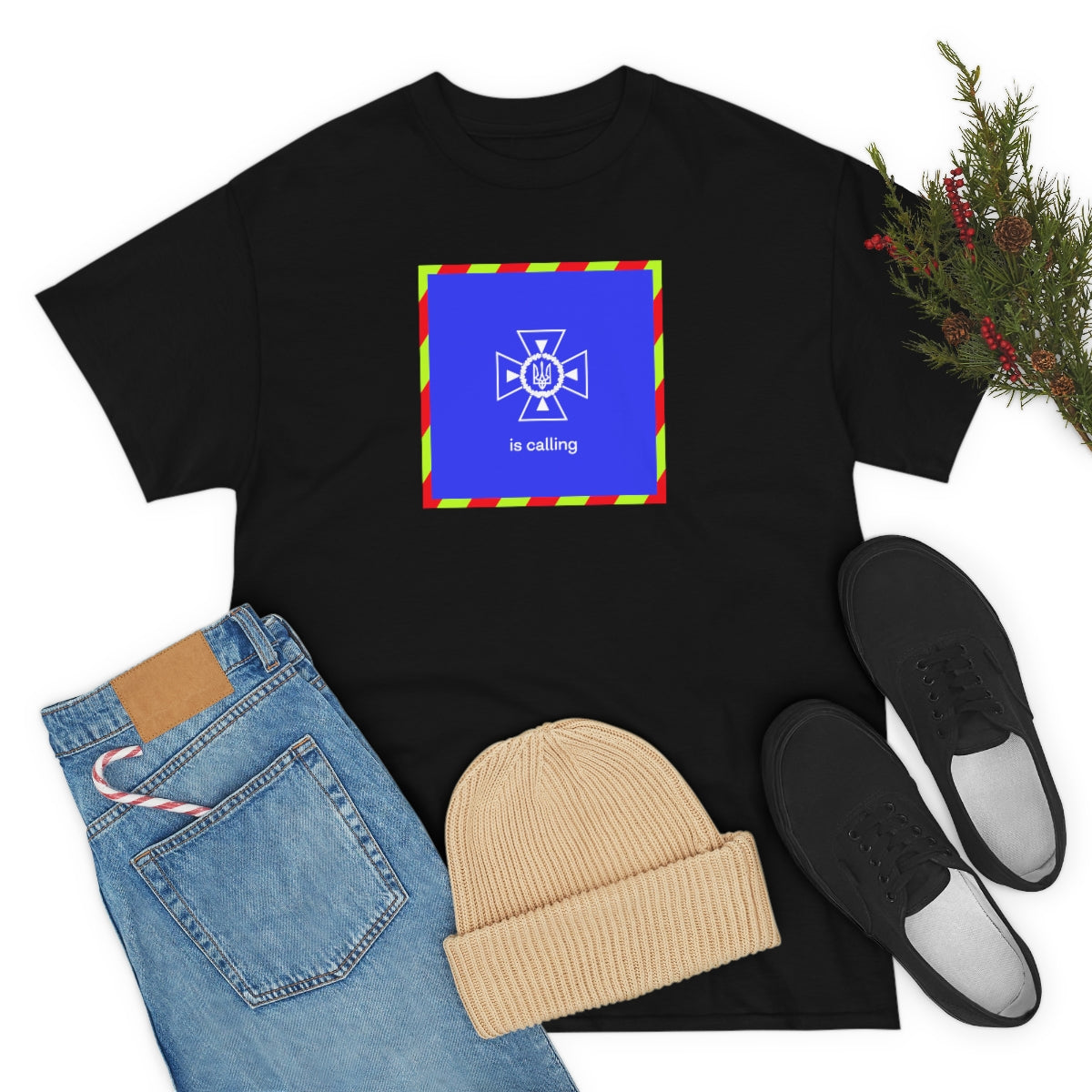 Ukraine's Calling, Square - Doublesided Unisex Tshirt