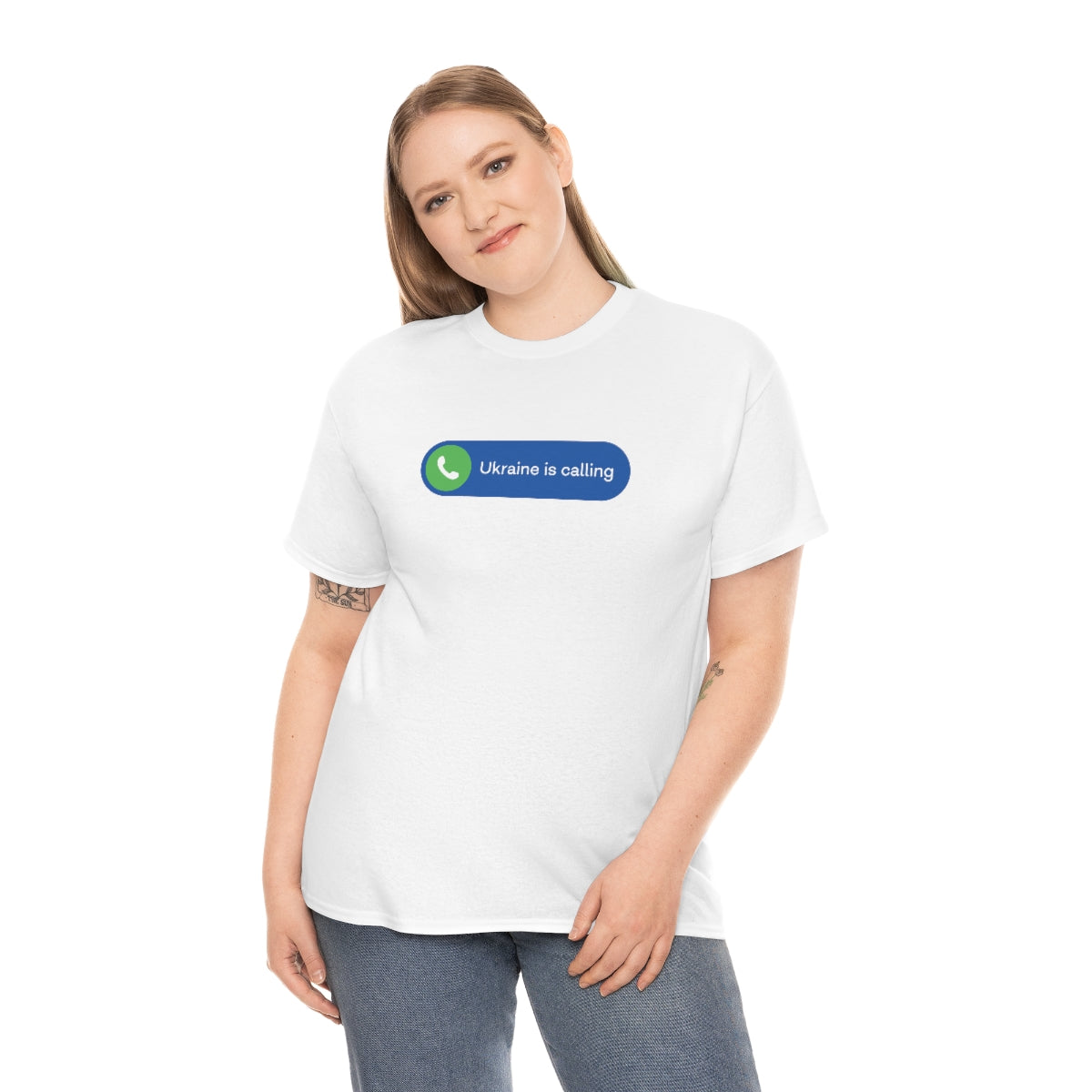 Die Ukraine ruft - Unisex-T-Shirt
