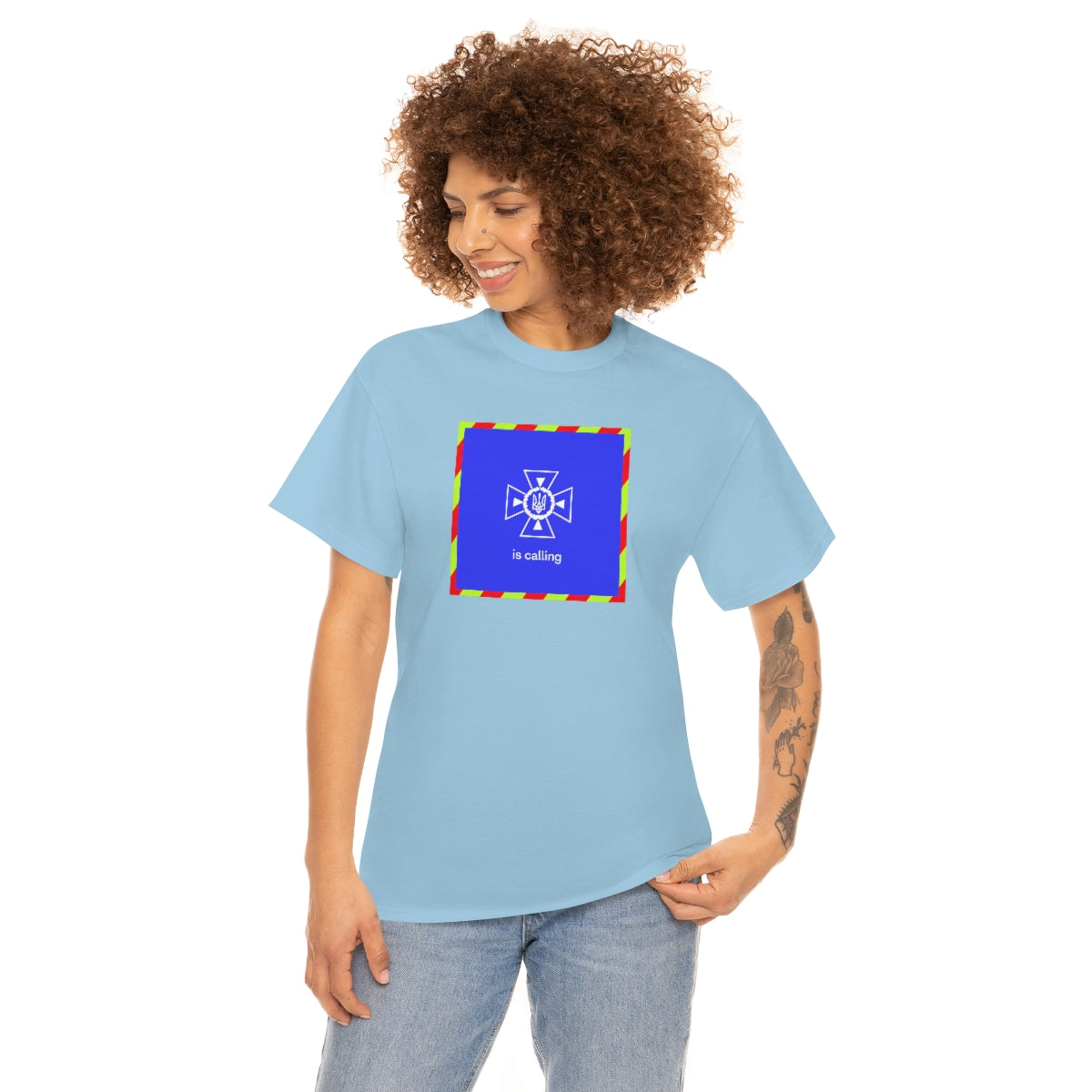 Ukraine's Calling, Square - Doublesided Unisex Tshirt
