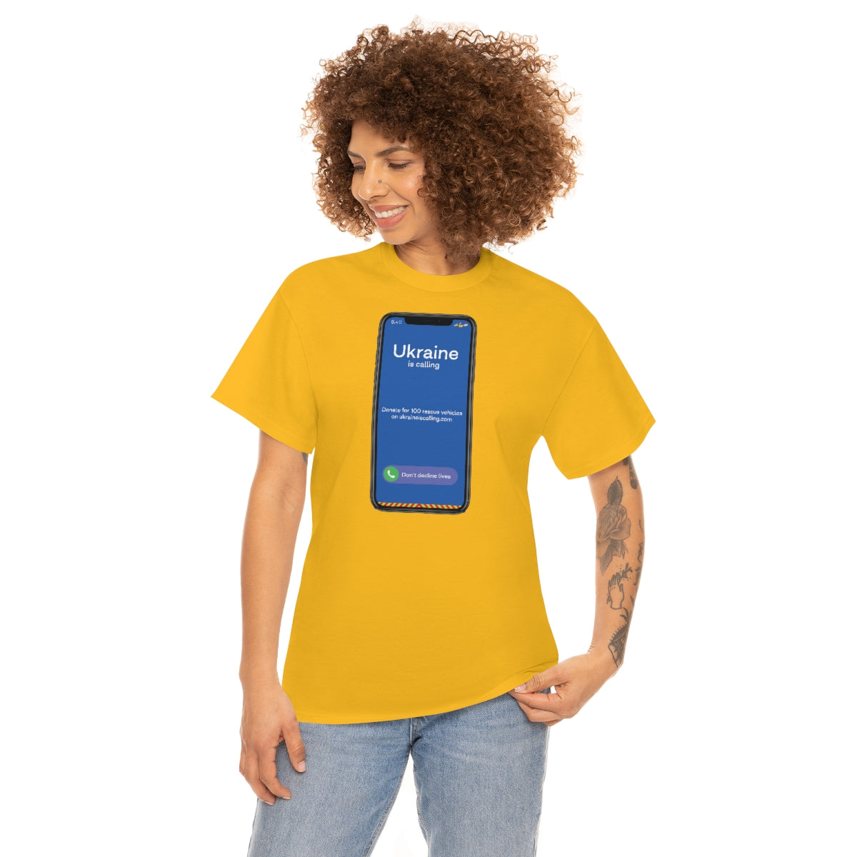Ukraine Is Calling Screenshot - Unisex Tshirt